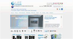 Desktop Screenshot of lifeionizer.com.au